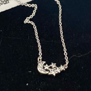 Pandora Celestial Necklace, s.925 Sterling Silver and Cubic Zirconia, 20”. RT…
